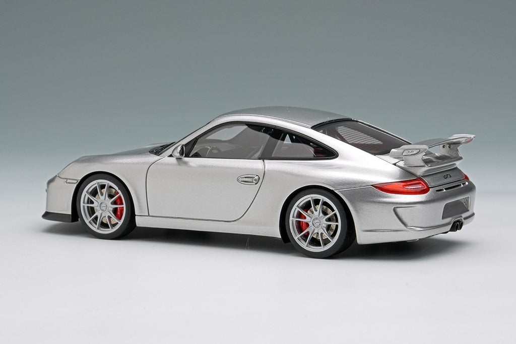 Make Up EIDOLON EM721E 1/43 Porsche 911 997.2 GT3 Club Sport 2010 GT Silver