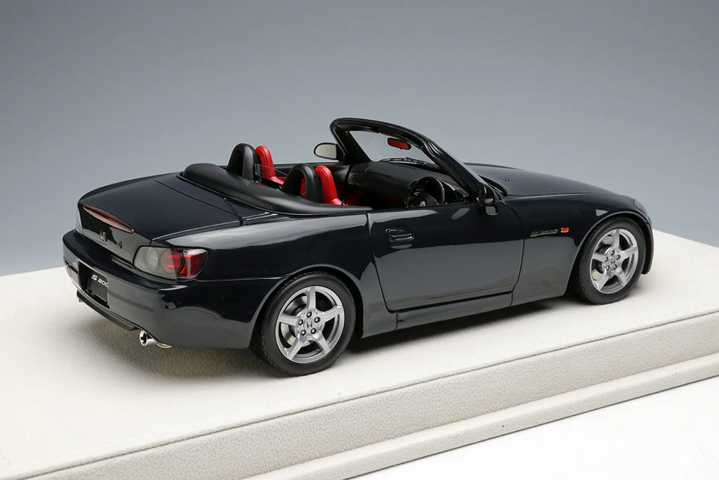 EIDOLON EML110C 1/18 Honda S2000 AP1 1999 Berlina Black Resin Model