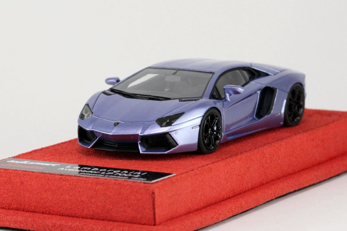 Looksmart LS384EX1 1/43 Lamborghini Aventador LP700-4 Light Violet Met Ltd 30
