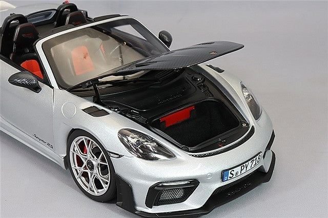 Norev NO187270 1/18 Porsche 718 Spyder RS 2023 Silver Die-cast