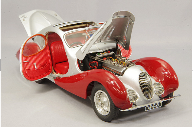 CMC CMC-165 1/18 Talbot-Lago T150 Teardrop 1937-39 Multi Color Diecast