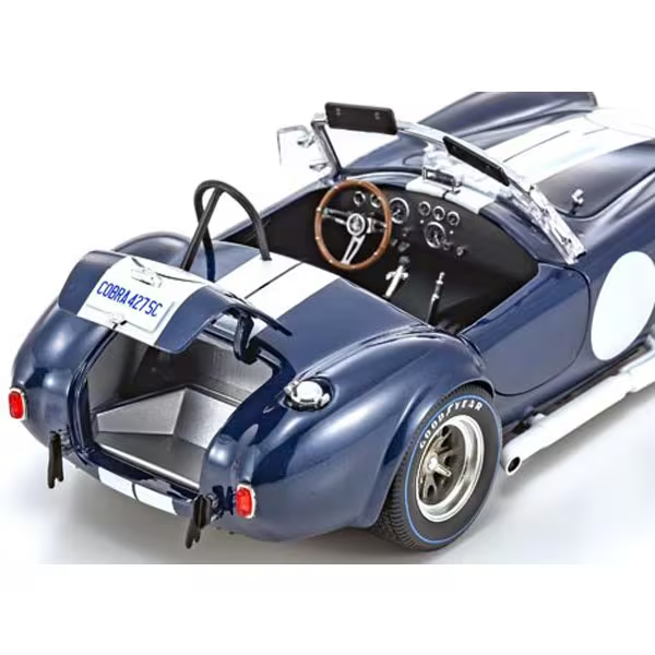 Kyosho KS08048DBL - 1/18 Shelby Cobra 427 S/C Dark Blue [Die-cast Model Car]