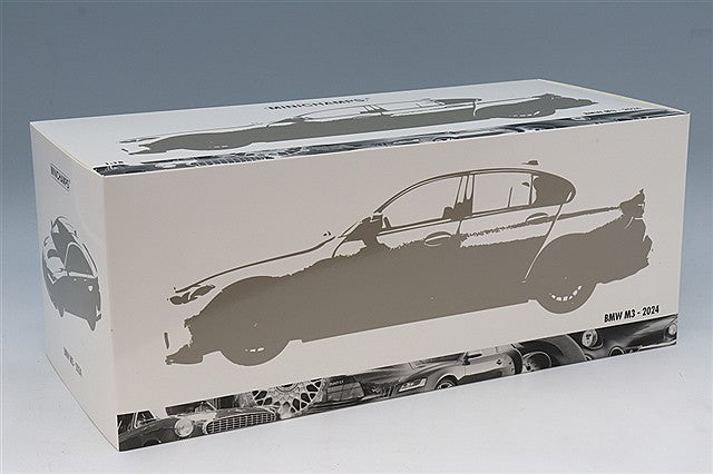 Minichamps MC110020221 1/18 BMW M3 2024 Gray Metallic