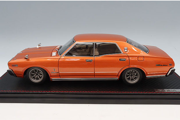 Ignition Model IG3932 1/18 Nissan Gloria 330 Brougham Copper Orange Resin