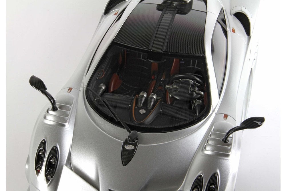 BBR P18192DV 1/18 Pagani Huayra Imola 2020 Titanium Matt Silver Limited 220pcs