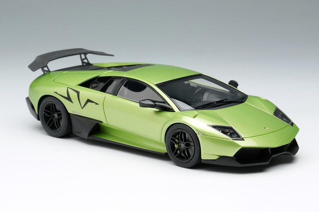 EIDOLON EM336F 1/43 Lamborghini Murcielago LP670-4 SV 2009 Pearl Green Resin Car