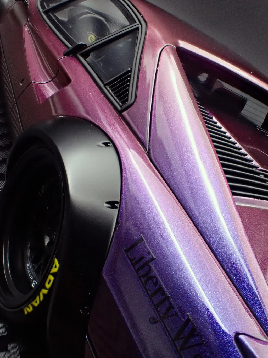 Ignition Model IG3748 1/18 Ferrari LB-WORKS 308 Purple Metallic Resin