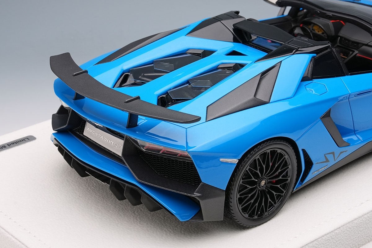 EIDOLON EML007B 1/18 Lamborghini Aventador LP750-4 SV Roadster 2015 Pearl Blue