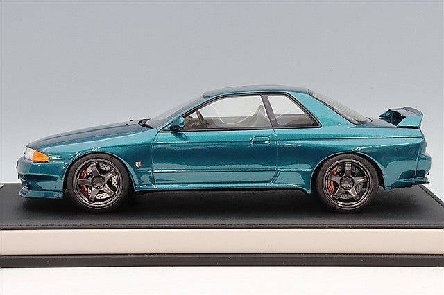 MOTORHELIX FS-MH027MG 1/18 Nissan Skyline GT-R R32 Green Resin