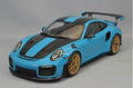 AUTOart 78175 1/18 Porsche 911 991.2 GT2 RS Weissach Blue/Carbon