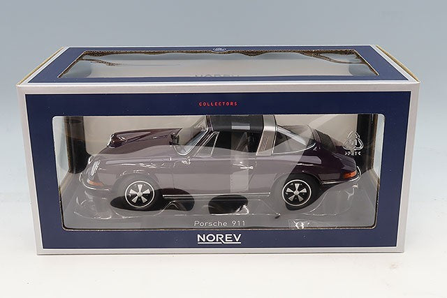 Norev NO187644 1/18 Porsche 911 T Targa 1971 Violet Die-cast
