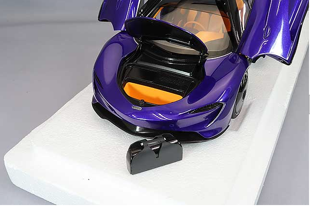 AUTOart 76089 1/18 McLaren Speedtail Metallic Purple Composite Model