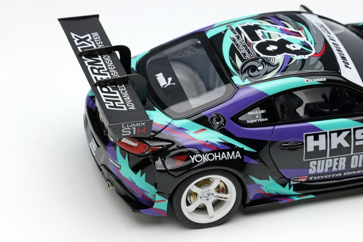 EIDOLON EM665 1/43 HKS Racing Performer GR86 Resin Limited 180pcs