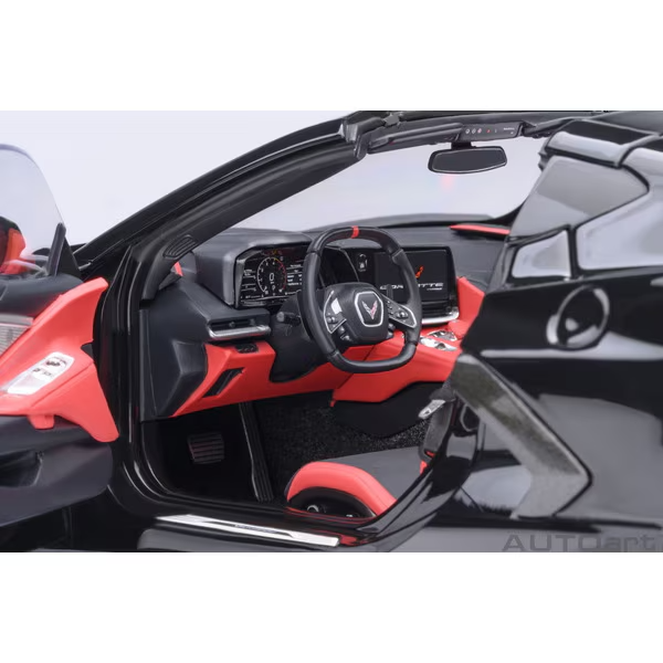 AUTOart 71280 1/18 Chevrolet Corvette C8 Stingray Z51 Black New