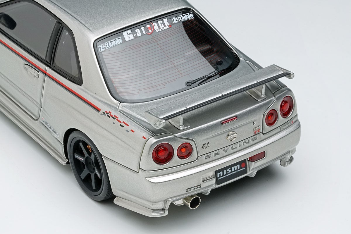 EIDOLON EM792 1/43 NISMO R34 Z-Tune Prototype 2001 Silver Resin