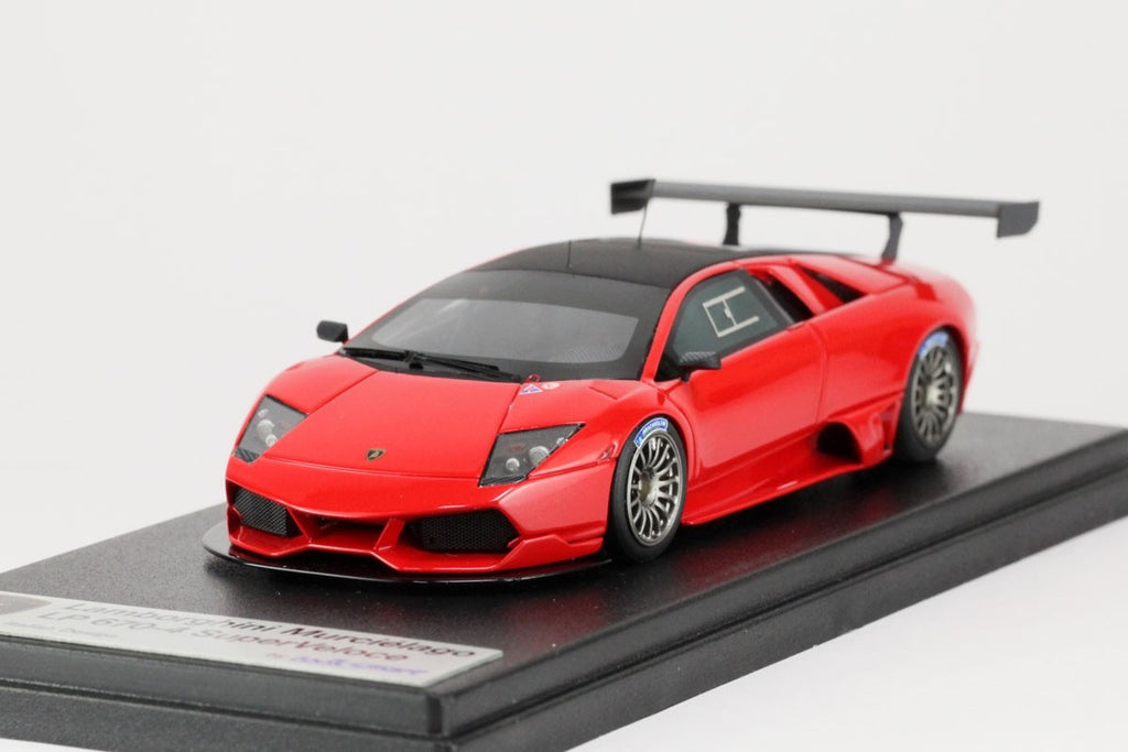 Looksmart LS379C 1/43 Lamborghini Murcielago LP670-4 SV 2009 Metallic Red Ltd 25