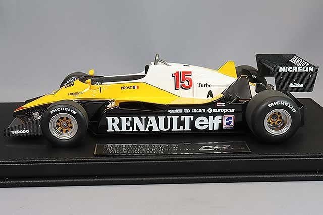 TOPMARQUES GRP143C 1/18 Renault RE40 1983 French GP Winner #15 Resin