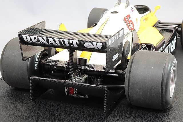 TOPMARQUES GRP143C 1/18 Renault RE40 1983 French GP Winner #15 Resin