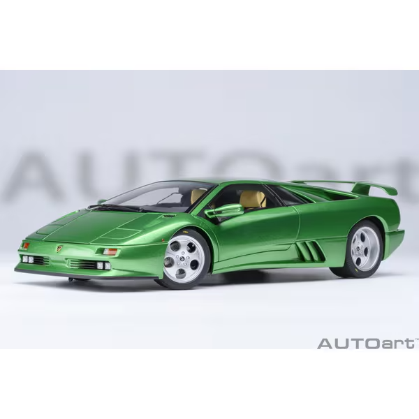AUTOart 79150 1/18 Lamborghini Diablo SE30 Metallic Green Die-Cast Model Car