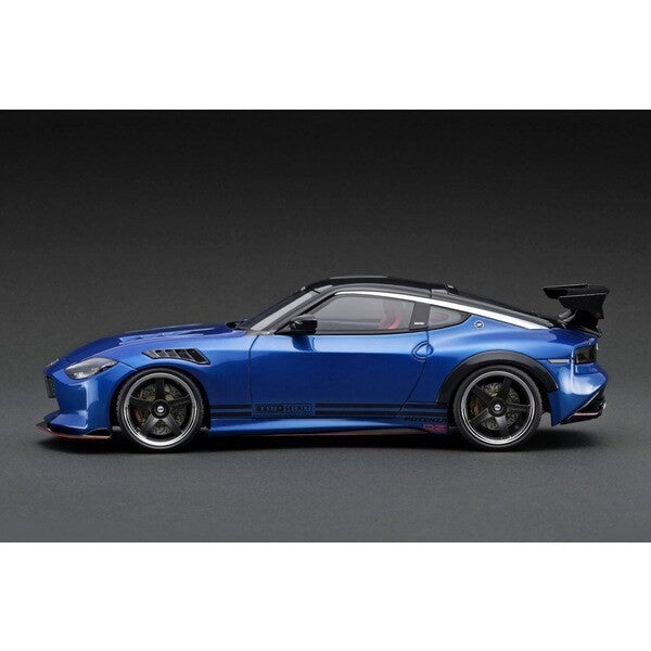 Ignition Model IG3386 1/18 Top Secret Fairlady Z RZ34 Blue Metallic