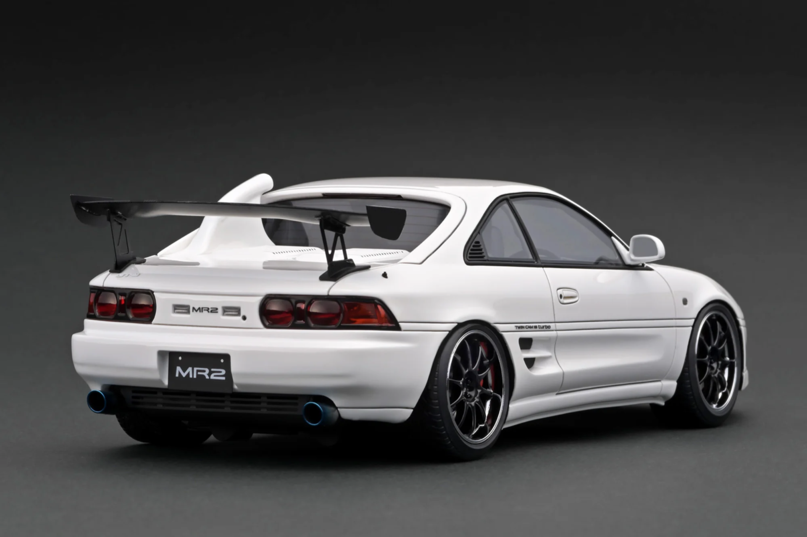 Ignition Model IG3336 1/18 Toyota MR2 SW20 GT Wing CE28 White Resin