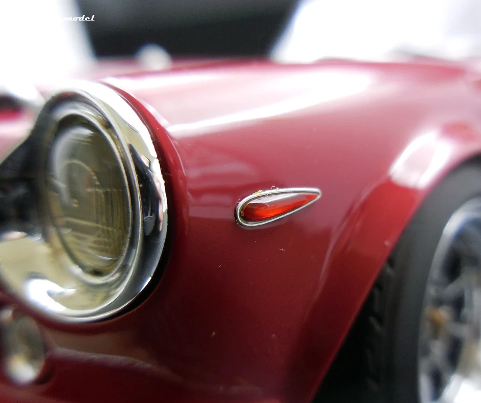Ignition Model IG2710 1/18 Datsun Fairlady 2000 SR311 Roadster Burgundy Red
