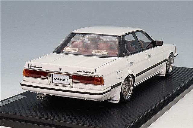Ignition Model IG3819 1/18 Toyota Mark II Grande GX71 White Resin