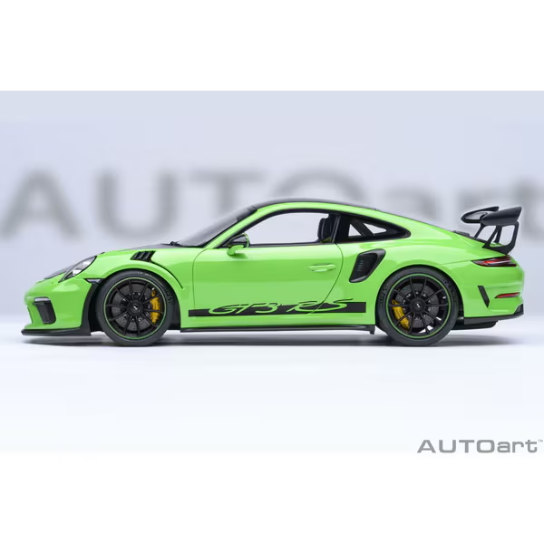 AUTOart 78179 1/18 Porsche 911 991.2 GT3 RS Weissach Green Diecast