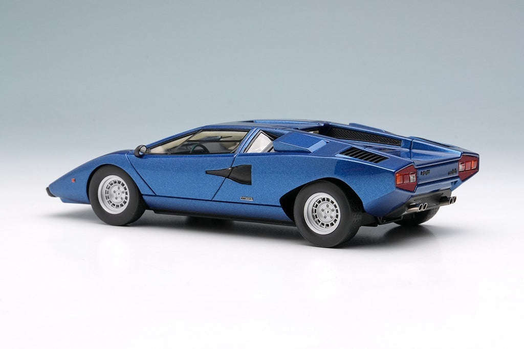 Make Up EIDOLON EM387M 1/43 Lamborghini Countach LP400 1974 Blu Notte Metallic