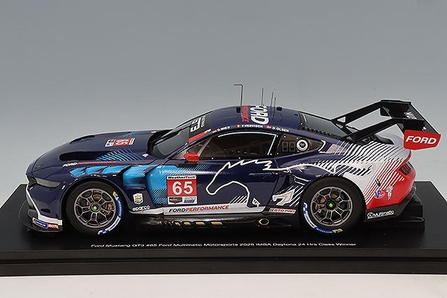 TOP SPEED TS0641 1/18 Ford Mustang GT3 2024 Daytona Winner #65