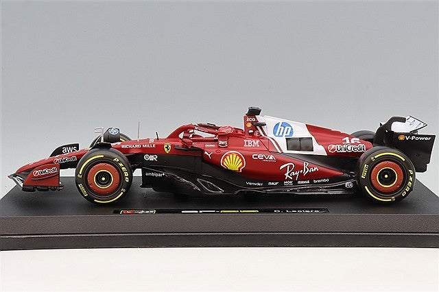 Bburago K18-16816L 1/18 Ferrari SF-25 #16 Leclerc Australian GP 2025 F1 Diecast