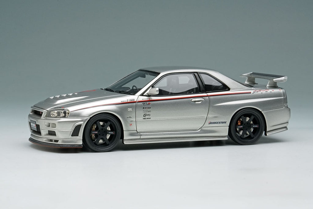 EIDOLON EM792 1/18 NISMO R34 Z-Tune Prototype 2001 Silver Resin