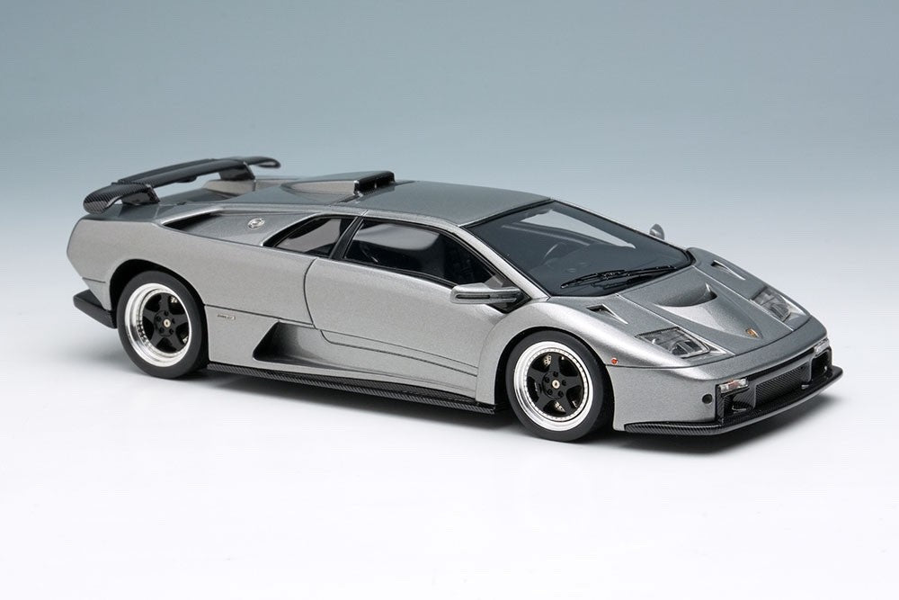 EIDOLON EM782C 1/43 Lamborghini Diablo GT 1999 Argento Titanium Resin