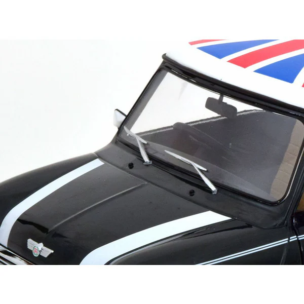 KK Scale KKDC120056R 1/12 Mini Cooper Union Jack Dark Green Metallic/White Right