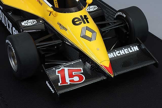 TOPMARQUES GRP143C 1/18 Renault RE40 1983 French GP Winner #15 Resin