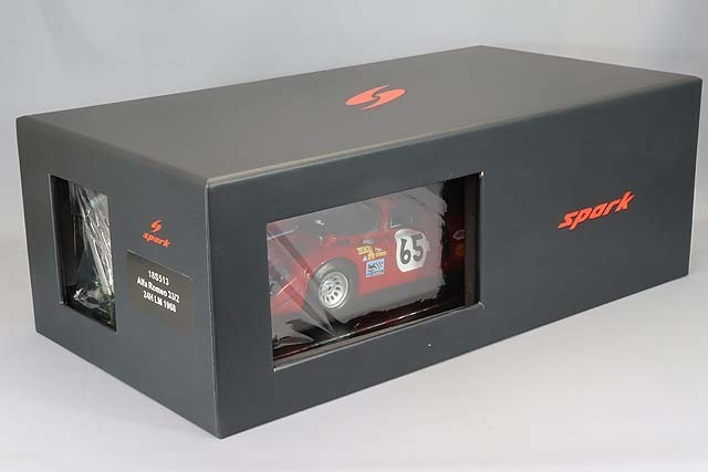 Spark S18S513 1/18 Alfa Romeo 33/2 1968 Le Mans 24H #65 Multi Color