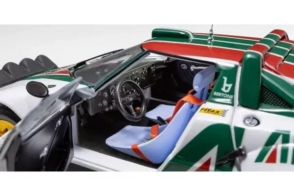 Kyosho KS08130F 1/18 Lancia Stratos HF Alitalia 1976 Sanremo Rally #4 Waldegard