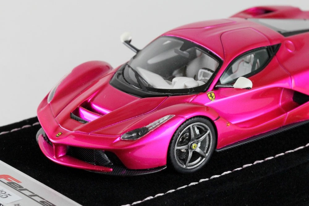 Looksmart LS421SC 1/43 Ferrari LaFerrari 2013 Pink Flash Ltd 25pcs Hybrid Resin