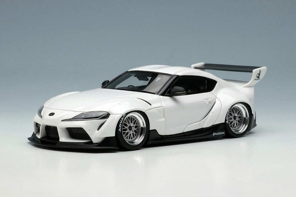 Make Up EIDOLON RB006A 1/43 Toyota Pandem GR Supra Ver1 White 2019