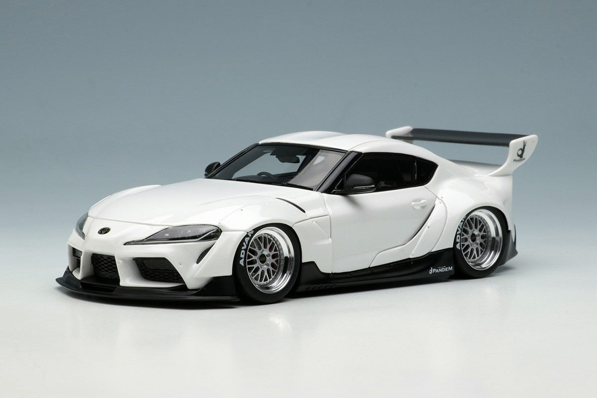 Make Up EIDOLON RB006A 1/43 Toyota Pandem GR Supra Ver1 White 2019