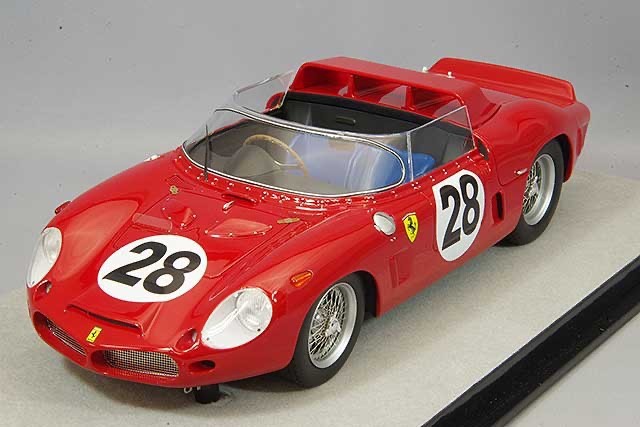 Tecnomodel TM18-129E 1/18 Ferrari Dino 268 SP Le Mans 1962 #28 Rodriguez Resin