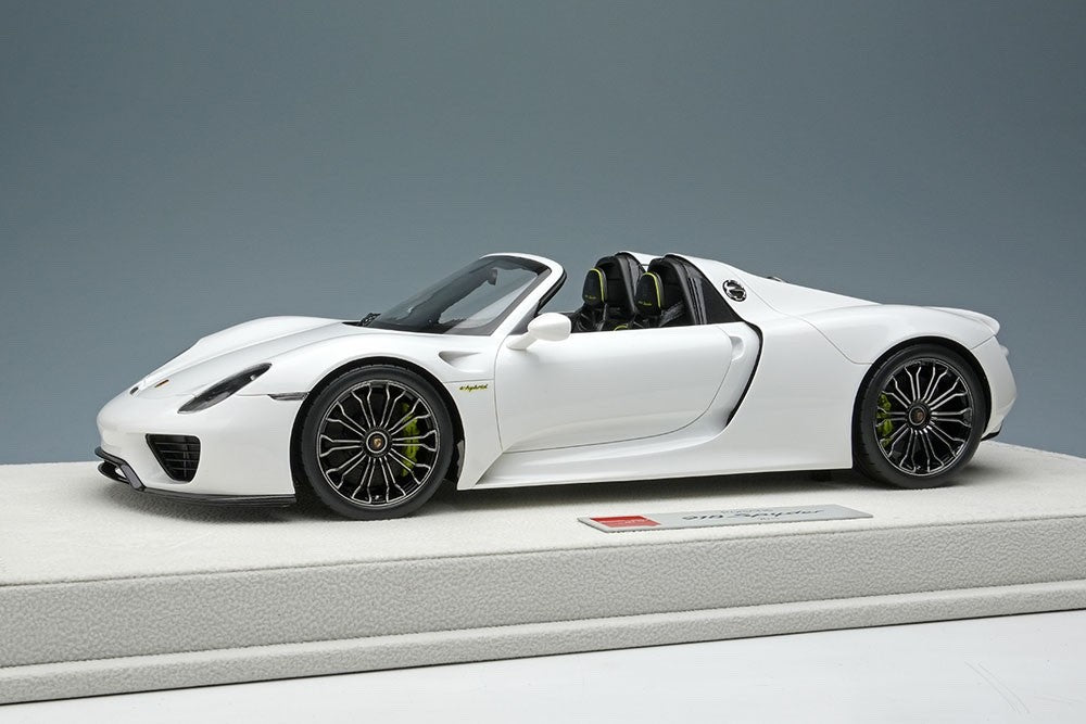 EIDOLON EML045B 1/18 Porsche 918 Spyder 2011 White Resin