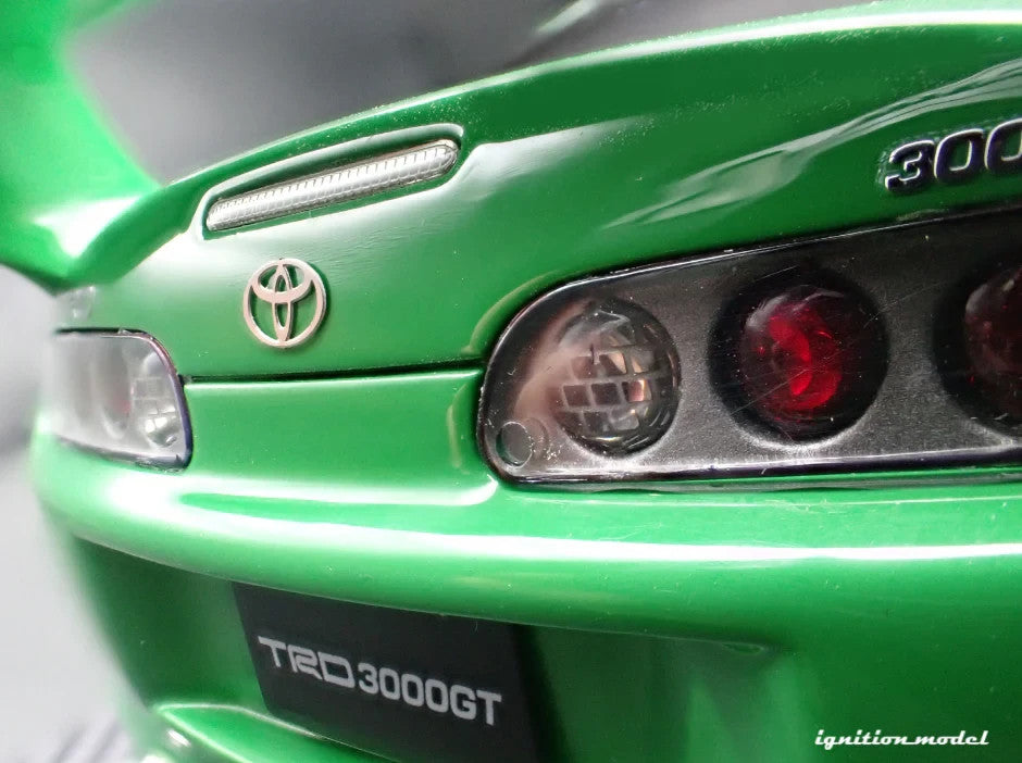 Ignition Model IG3603 1/18 Toyota Supra A80 TRD 3000GT Green Resin