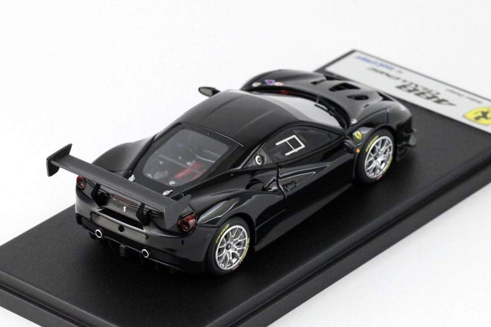 Looksmart LS476D 1/43 Ferrari 488 Challenge 2017 Nero Black Race Car Resin