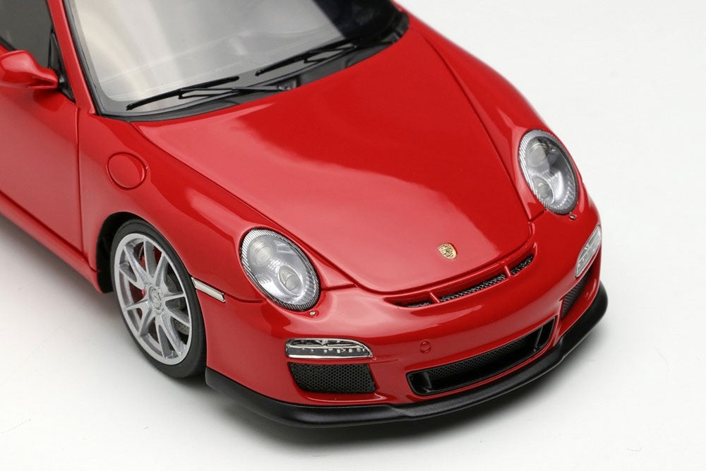Make Up EIDOLON EM602A 1/43 Porsche 911 997.2 GT3 2010 Guards Red Resin Model