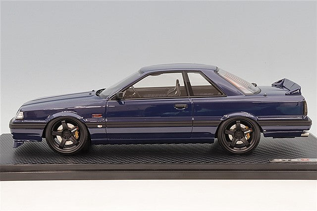 Ignition Model IG4009 1/18 Nissan Skyline GTS-R R31 Blue Black Resin