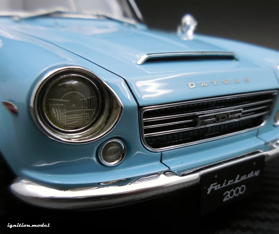 Ignition Model IG2711 1/18 Datsun Fairlady 2000 SR311 Roadster Light Blue
