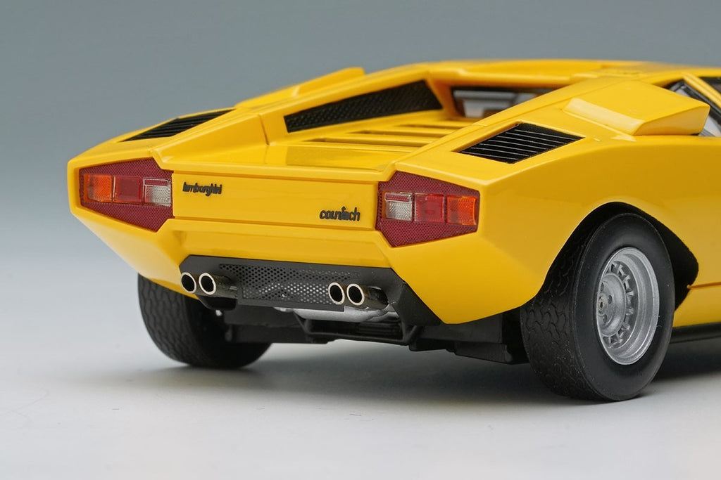 Make Up EIDOLON EM822A 1/43 Lamborghini Countach LP400 1974 Yellow Resin