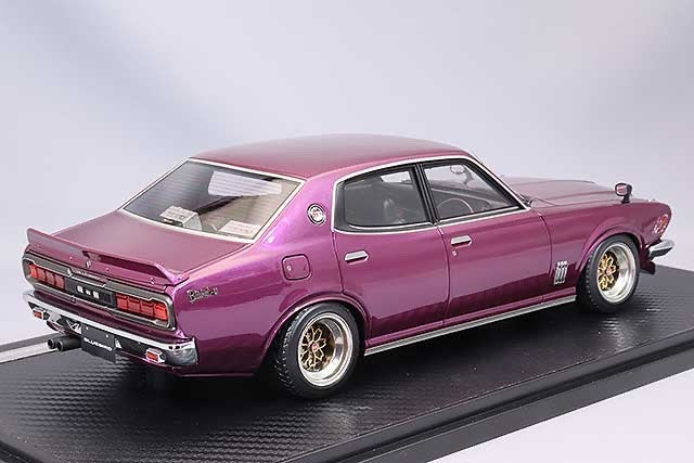 Ignition Model IG3171 1/18 Nissan Bluebird U 2000GTX G610 Datsun 610 Purple