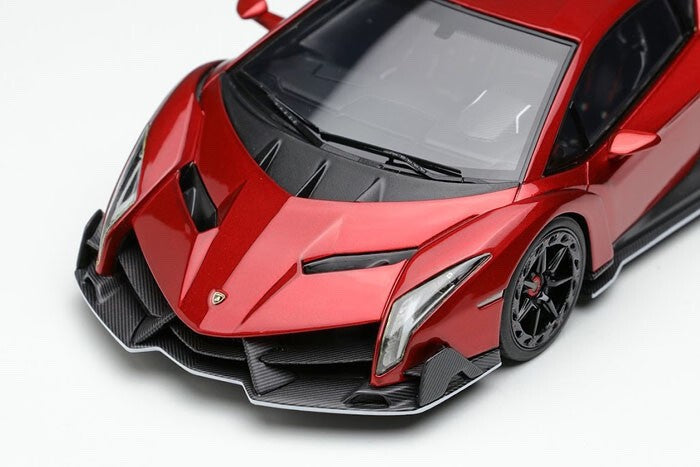 EIDOLON EM449D 1/43 Lamborghini Veneno 2013 Candy Red Resin